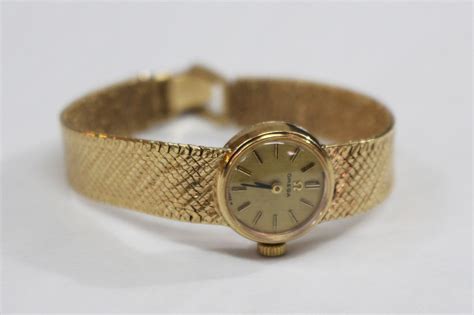 omega ladies gold watch 1960